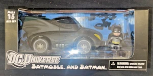 DC Universe Mezco Mez-itz Batman and Batmobile New In Box - Picture 1 of 3