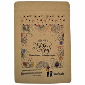 Mother's Day Flower Seed Pack Combo Spring Summer Autumn Winter Garden Easy Gift - Picture 1 of 2