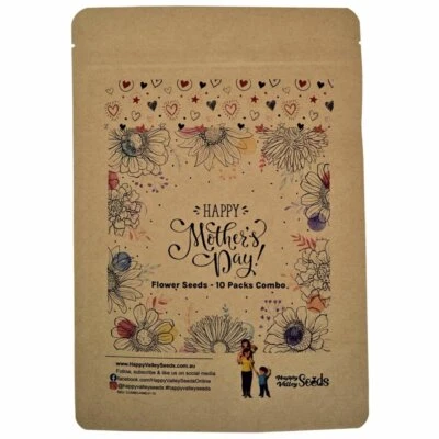Mother's Day Flower Seed Pack Combo Spring Summer Autumn Winter Garden Easy Gift - Image 1 of 2