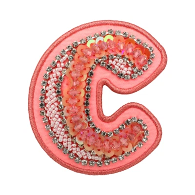 Stoney Clover Lane Mango Embellished Letter Patches - Image 1 of 4