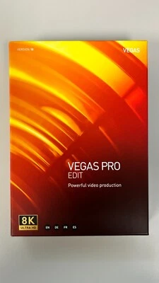 Magix VEGAS Pro Edit 18 Video Editing Software for Content Creators *Unopened* - Image 1 of 4