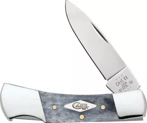 CASE XX KNIFE - {NEW ITEM} - GRAY BONE LOCKBACK #34205 - 3" CLOSED - USA - Picture 1 of 5