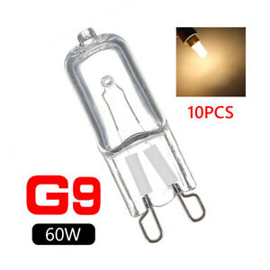 G9 Halogen Light Bulbs Clear Capsule 220-240V Warm White 20W 25W 40W 60W 10Pcs