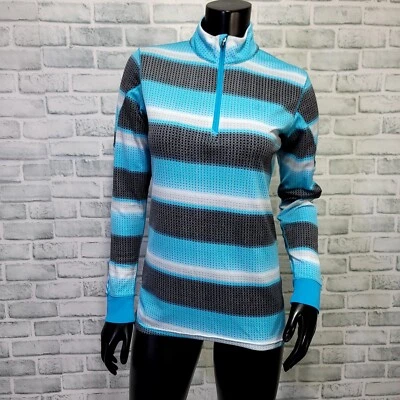 Top Helly Hansen para mujer M Active Flow manga larga 1/4 cremallera capa base dobladillo redondo Foto 1 de 4