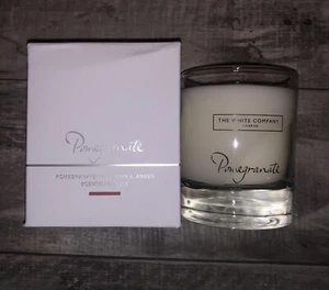 The White Company London Candle Pomegranate (w/ mandarin & Amber) NEW BOX 4.9 oz - Picture 1 of 4