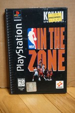 NBA: In the Zone (Sony PlayStation 1, 1996) Long Box Version