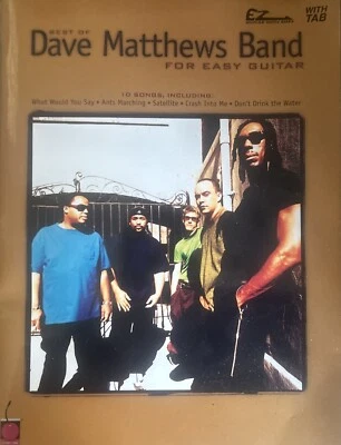 THE BEST OF DAVE MATTHEWS BAND FOR EASY GUITAR SONGBOOK - Image 1 of 4