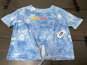 Old Navy T Shirt Girl’s Size 8 Short Sleeve Clueless Tie Front Knotted  NWT - Picture 1 of 5