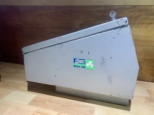 Unique Industrial Metal Lock Box With Key automotive Motorcycle - Picture 1 of 18