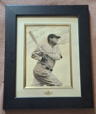 Impresión de pintura al óleo sobre lienzo Babe Ruth Atelier Fleer 2001 edición limitada 963/2100   Foto 1 de 3