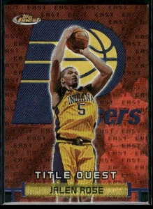 2000-01 Finest #TQ 5 Jalen Rose Title Quest - Picture 1 of 2