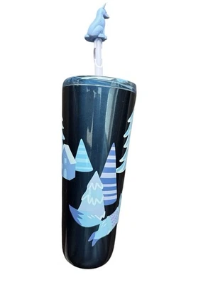 Vaso de pajita sirena Starbucks Fox Christmas 2025 24 oz, ¡nuevo! Foto 1 de 4