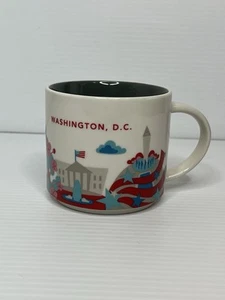 Starbucks Washington DC 14oz Mug You Are Here Collector Series Coffee Cup - Picture 1 of 6