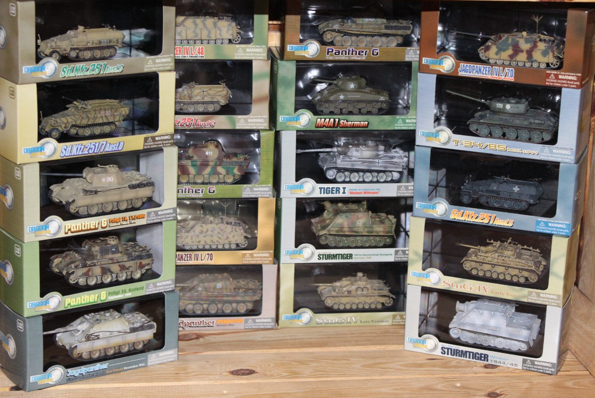 Dickly 1/72 Panzer Modellbausatz - Gepanzerter LKW Grün DIY Spielzeug