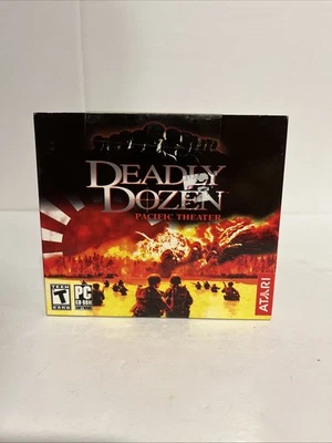 Deadly Dozen: Pacific Theater (PC, 2002) - Diamond Case - In Sleeve - SEALED - Image 1 of 4