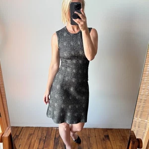 ALAÏA Mouchette Spot-Print Sleeveless Dress-Size 38 IT/US 4-Excellent Condition - Picture 1 of 12