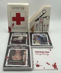 Sleepaway Camp Survival Kit 3-DVD *No Scratch* 1, 2 & 3 w Diary Recalled Version - Picture 1 of 10