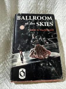 BALLROOM OF THE SKIES by John D. MacDONALD 1953 1ST Ed 2nd pr HCDJ GREENBERG - Foto 1 di 8