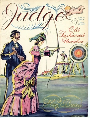 Judge Magazine #2435 VG 1928 Low Grade - Image 1 of 3