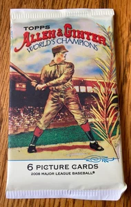 2008 Topps 'Allen & Ginter' Unopened Pack -- Scherzer - Kershaw RC? 6 Cards - Picture 1 of 2