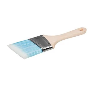 Angled Paint Brush 65mm Cutting In Edging Painting & Decorating Wooden Handle - Picture 1 of 8