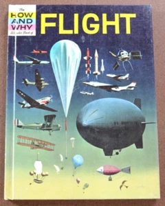 Vintage The HOW AND WHY Wonder Book of FLIGHT 1961 Edition - Picture 1 of 3