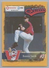 Donnie Smith 2001 Rogers Wireless Winnipeg Goldeyes Stadium Giveaway 5000 Made