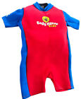 Body Glove Kids Float suit Wetsuit Red Blue Child Small 30-40lbs Long Zip String