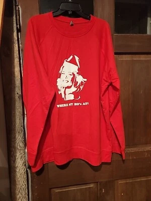 Sudadera Living W/Landyn Red Where My Ho's At cuello redondo ligera 2XL vacaciones  Foto 1 de 4