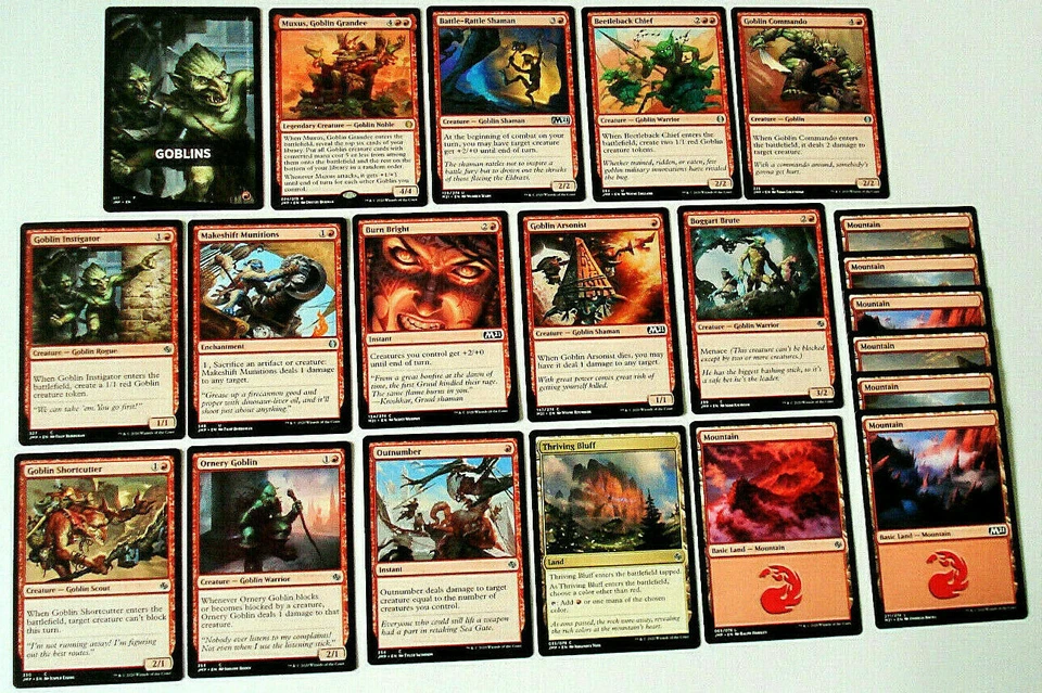 Magic GOBLINS Theme Deck Karten Jumpstart Muxus, Goblin Grandee Englisch - Bild 1 von 1