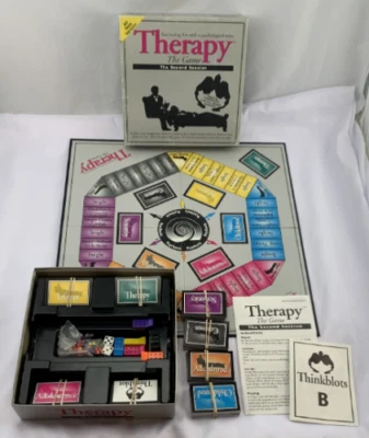 1996 Therapy the Game 2nd Session by Pressman Complete in Great Cond FREE SHIP - Image 1 of 4