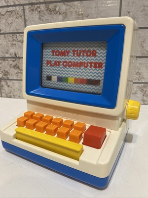 Vintage 1985 Tomy Tutor Play Computer Keyboar...