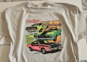 Camiseta gris para hombre Mopar 1970-71 Challenger 100 % algodón. - Imagen 1 de 2