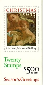 Scott BK167 2427a 25¢ Carracci, National Gallery MNH Free Shipping in the USA - Picture 1 of 1