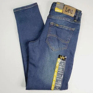 Lee Skinny Fit Straight Leg Size 12 Regular Blue Jean’s (28x27) - Picture 1 of 7