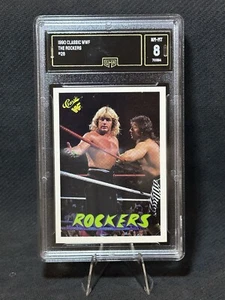 1990 CLASSIC WWF - ROCKERS - SHAWN MICHAELS /MARTY JANETTY Rookie Card RC WWE - Picture 1 of 2