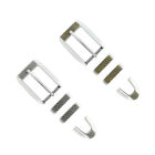 Ensemble de boucles de ceinture de remplacement de robe gravées pour hommes s'adapte à une sangle 1-1/8" (30 mm)