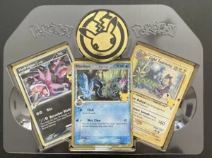 Pokemon Celebrations Sammler Promo Mimikyu leichte Toxizität Hydreigon & Münze - Bild 1 von 5