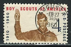 Nice US Single SON Cancel stamp , (used) - Picture 1 of 1