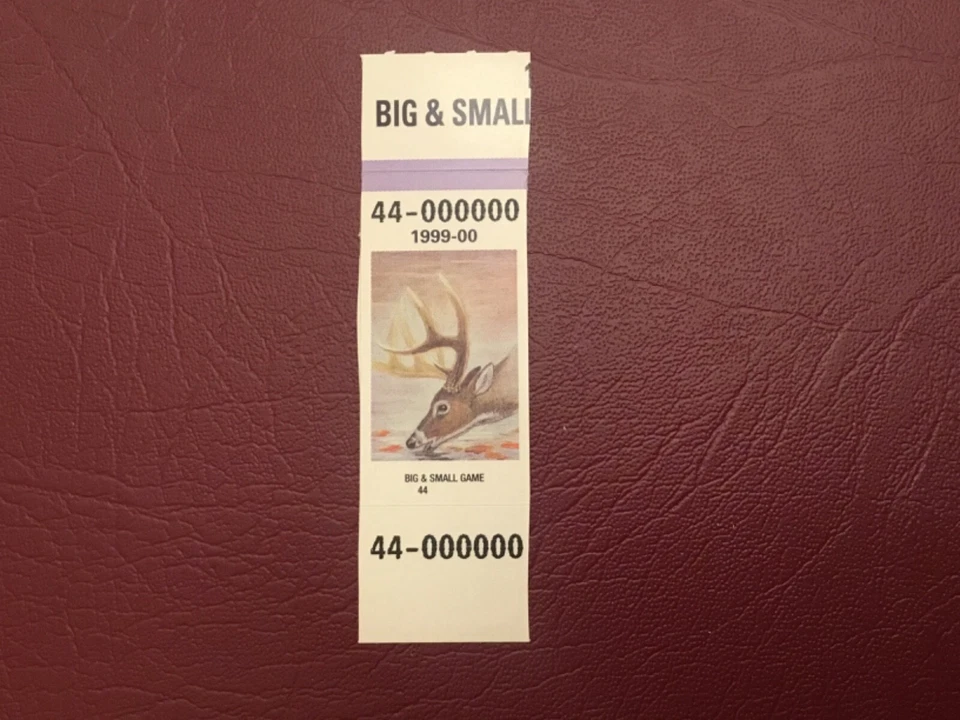 ICOLLECTZONE US New York 1999-2000 Res Big Game Hunting Mint VF NH   - Image 1 of 1