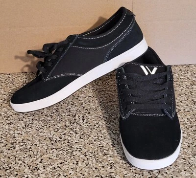 Zapatos de Skate Shaun Blancos Para Hombre Talla 8 Negro Gamuza Parte Superior Baja Azul Souls Foto 1 de 4