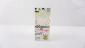 NOS Philips IQ Lighting 6-Hour TIMER LIGHT BULB 60W Vintage Beacon Technology D9 - Picture 1 of 8