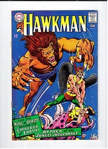 DC Comics HAWKMAN #21 Sept 1967 vintage comic VG condition - Picture 1 of 2