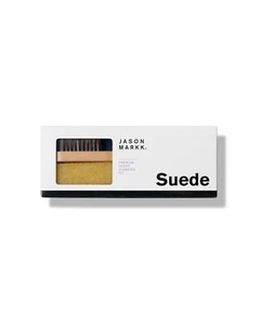 Jason Markk Premium Suede Cleaning Kit Horsehair Bristle Brush Shoe Stain Eraser - Picture 1 of 7