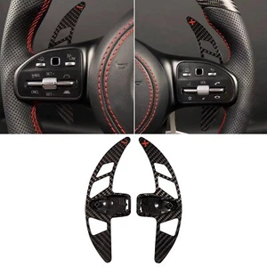 Palanca de cambios AMG fibra de carbono para Mercedes-Benz A B C E S G W205 W212 BRABUS - Imagen 1 de 11