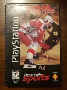 NHL FACE OFF - PLAYSTATION - MISSING MANUAL- FREE S/H - (B19A) - Picture 1 of 1