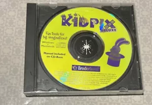 Kidpix Deluxe (PC, Mac 1998) With Original case (no front cover art) - Picture 1 of 3