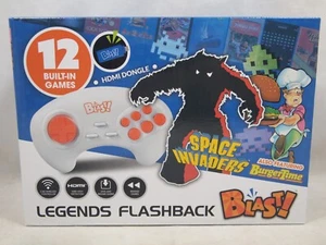 Atari 2600 Flashback Blast! 12 Built-in Games HDMI Wireless Controller New - Picture 1 of 6