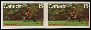 CANADA 614a - R.C.M.P. Musical Ride "Imperf Pair" (pa62907) $600 - Foto 1 di 1