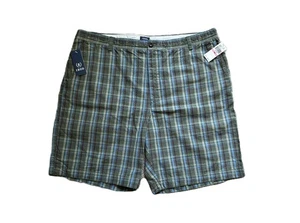 Pantalones Cortos IZOD Para Hombre Clásicos A Cuadros Informales, Caminar o Golf Nuevos con Etiquetas Talla 40 NUEVO - Imagen 1 de 10